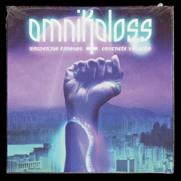 03_Mockup_Front (Medium) OMNIKOLOSS - WANDERING THROUGH CONCRETE VALLEYS (VINYL CRYSTAL CLEAR)