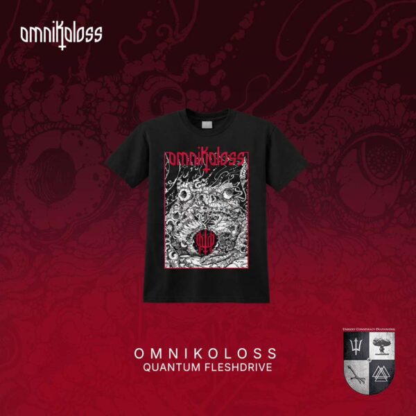042_Omni_III_shirt OMNIKOLOSS - FLESHDRIVE RED 12" + SHIRT BUNDLE